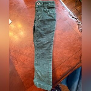 Class Club Forest Green Corduroy Trousers